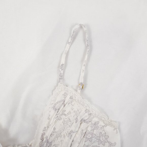 LoveShackFancy Faelith Lace & Ruffle Camisole In Chantilly Women's Size XS - NWT - Picture 4 of 12